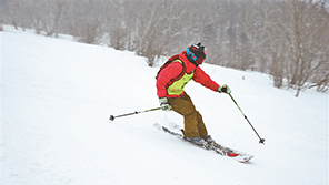 野雪滑雪爱好者竞技雪乡